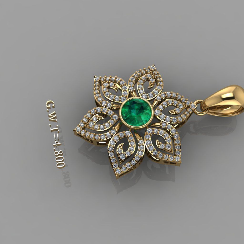 FASION PENDANT 3D model_4