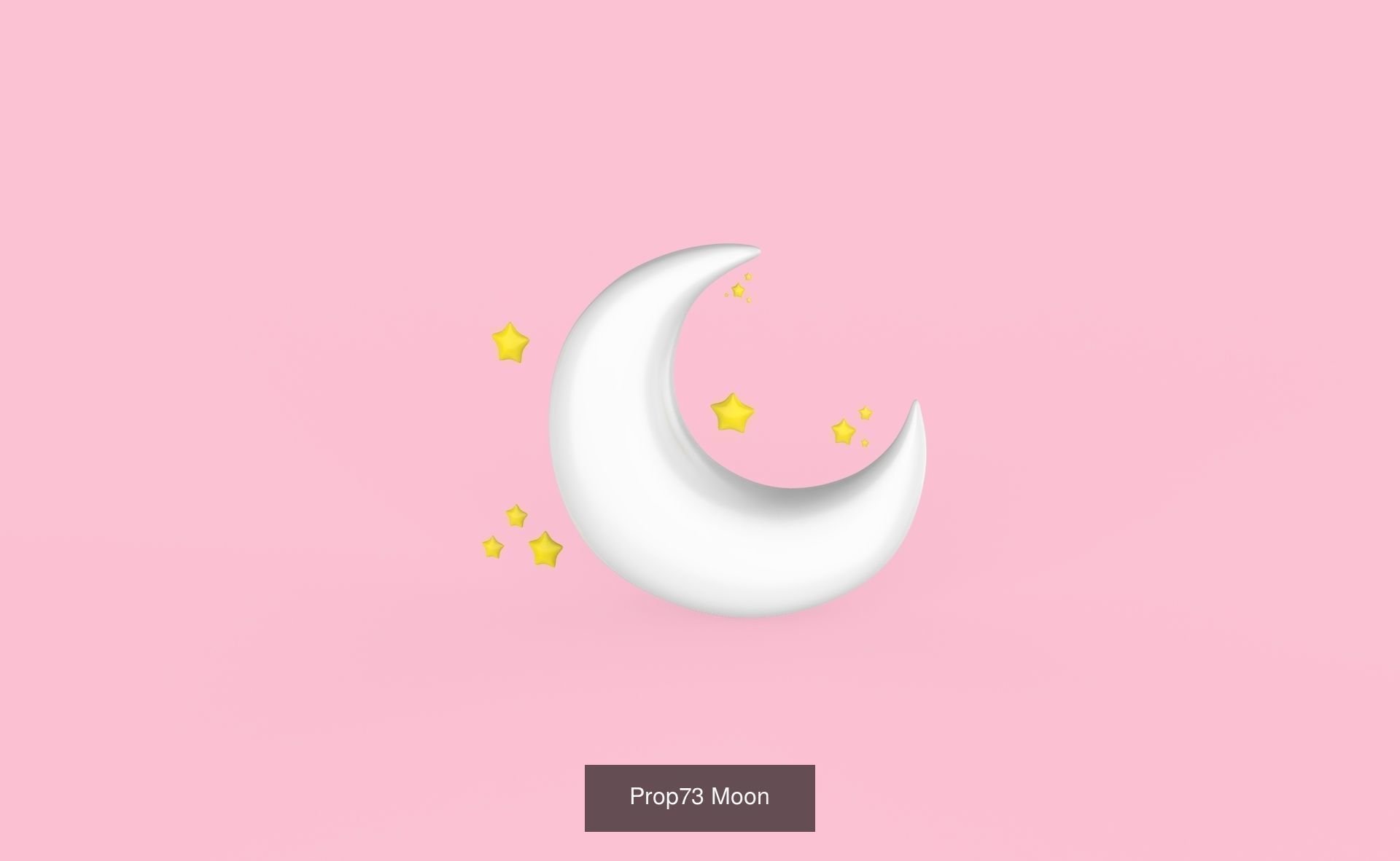 Cartoon Weather and  Rainbow Pack 1 3D Model Collection_1