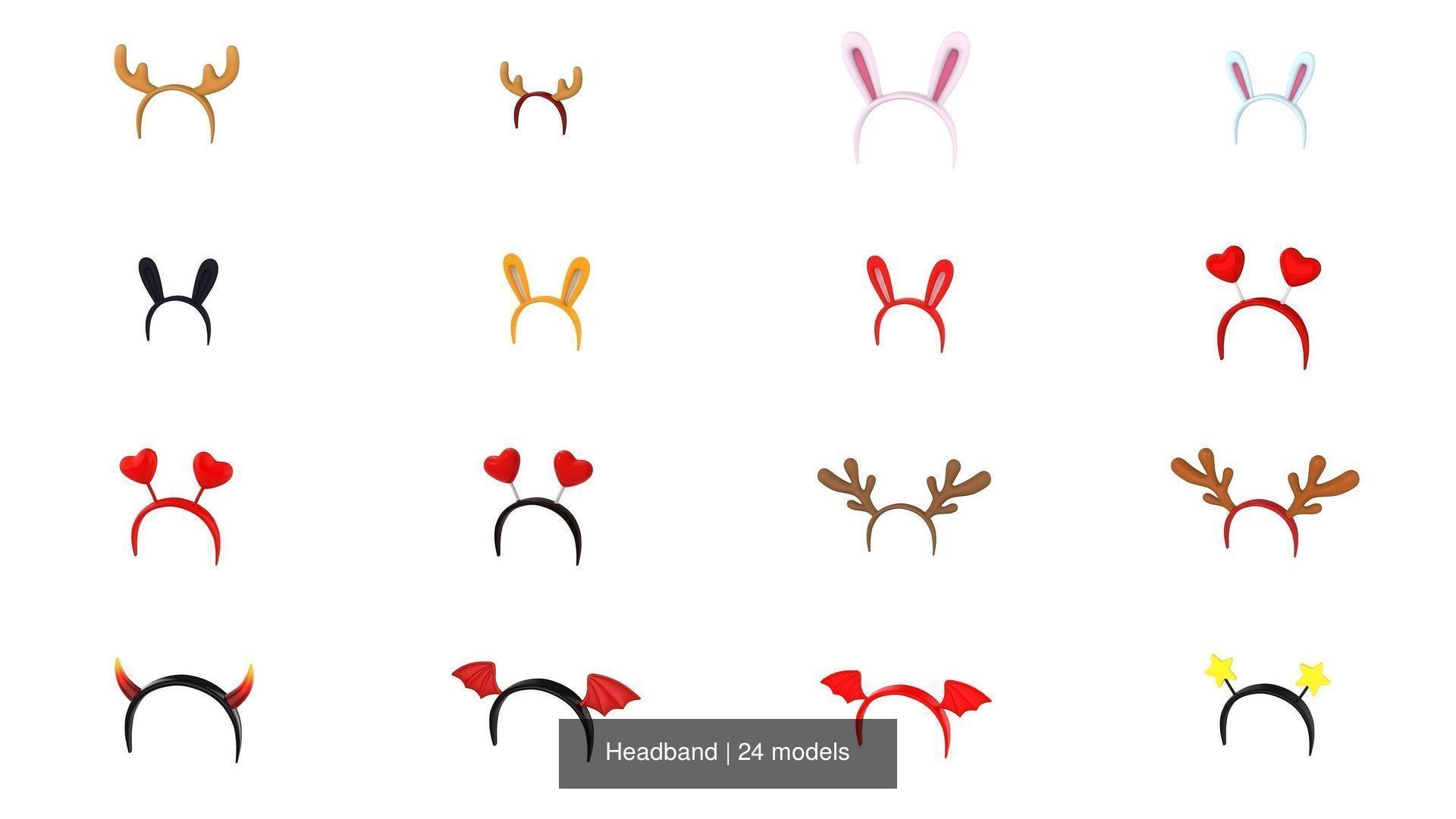 Headband 3D Model Collection_2