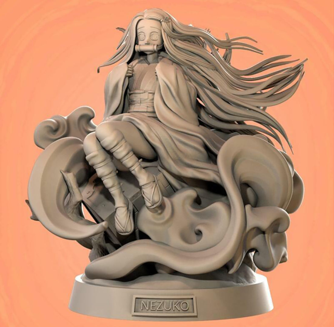 Demon Slayer Kamado Nezuko 3D Model Ready to Print 3D print model_5