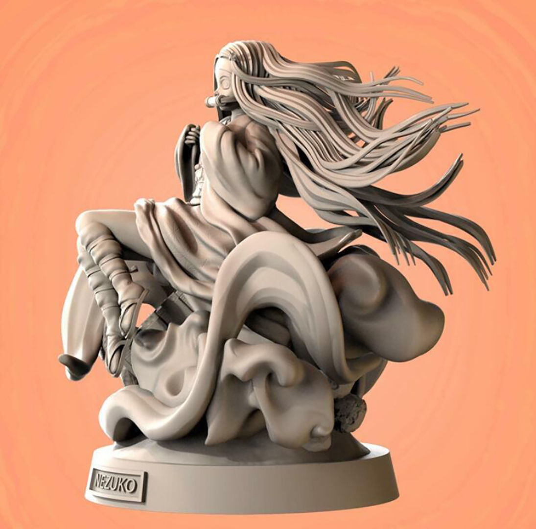 Demon Slayer Kamado Nezuko 3D Model Ready to Print 3D print model_4