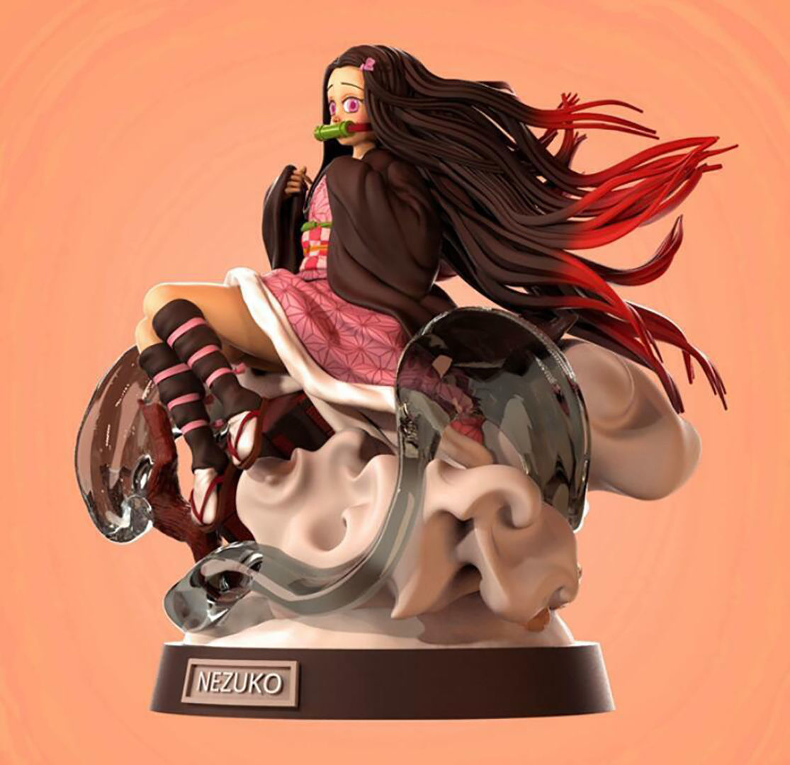 Demon Slayer Kamado Nezuko 3D Model Ready to Print 3D print model_1