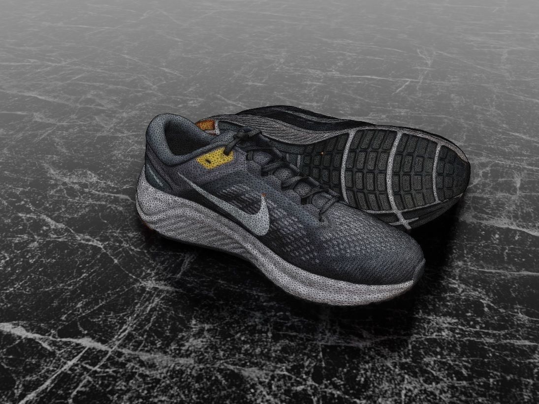 NIKE AIR ZOOM STRUCTURE 24 3D SHOES 3D model_12