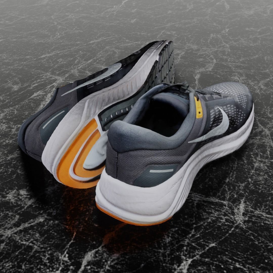 NIKE AIR ZOOM STRUCTURE 24 3D SHOES 3D model_5