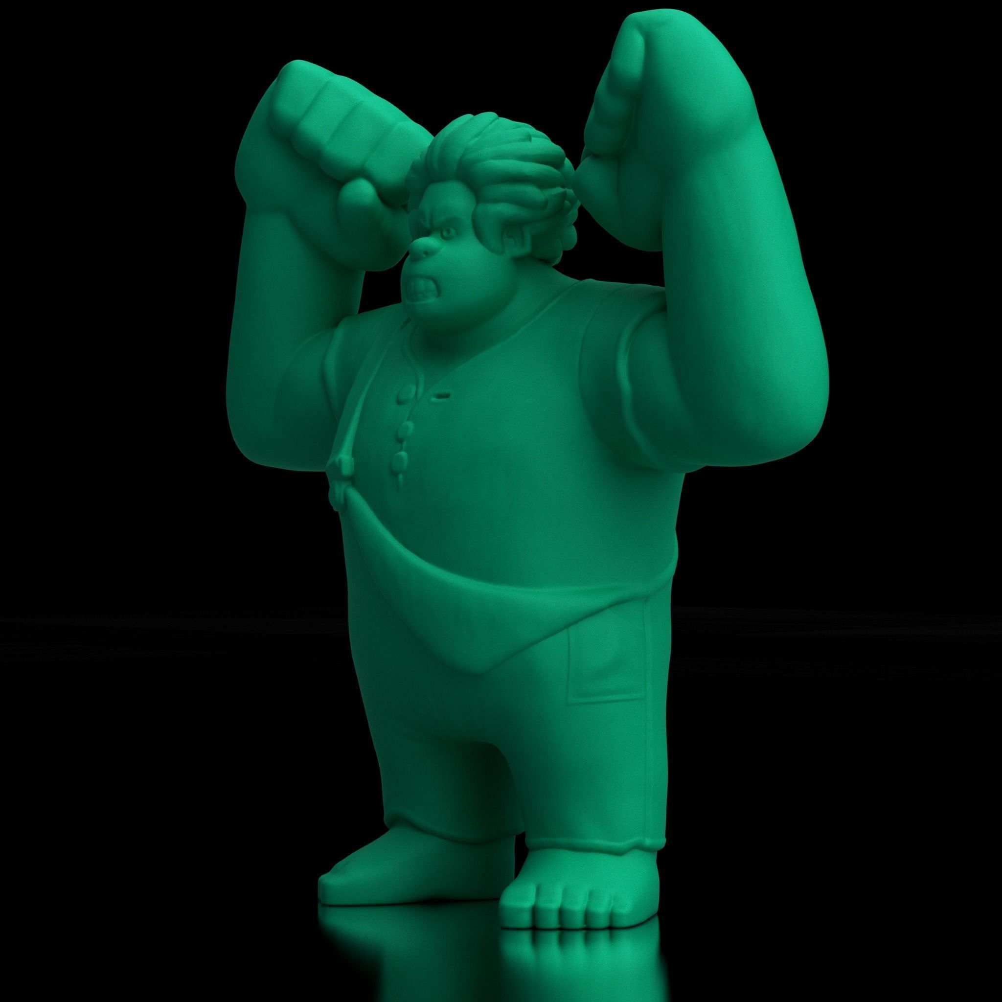 wreck it ralph 3D print model_2
