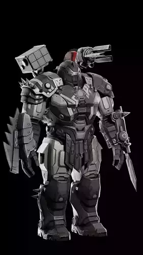 War Machine 3D Model