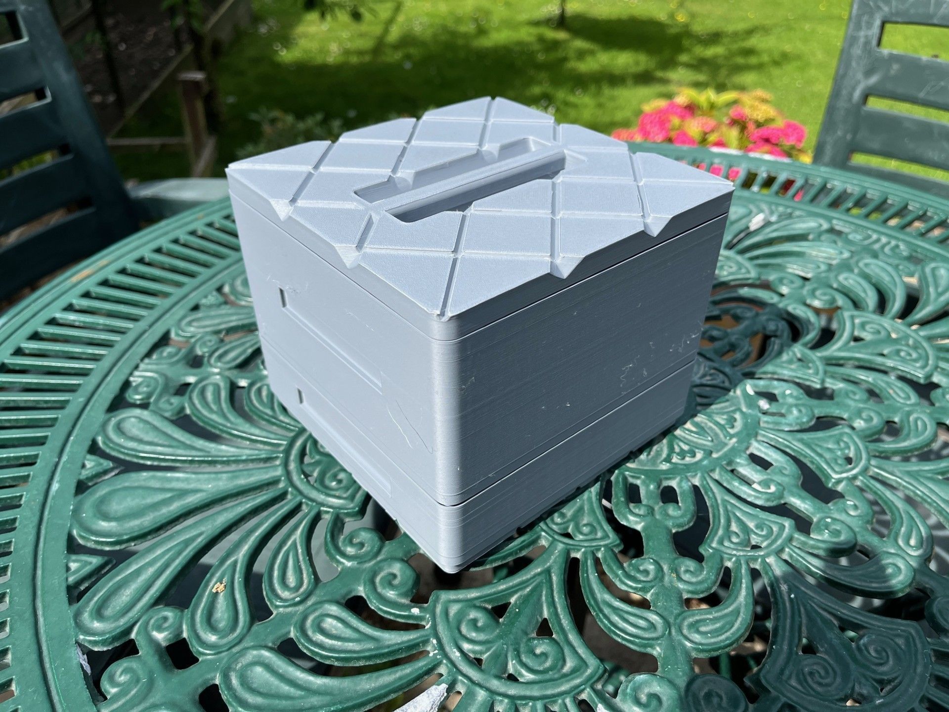 Stackable Humbrol Paint 14ml Acrylic Dropper Storage Boxes 3D print model_3