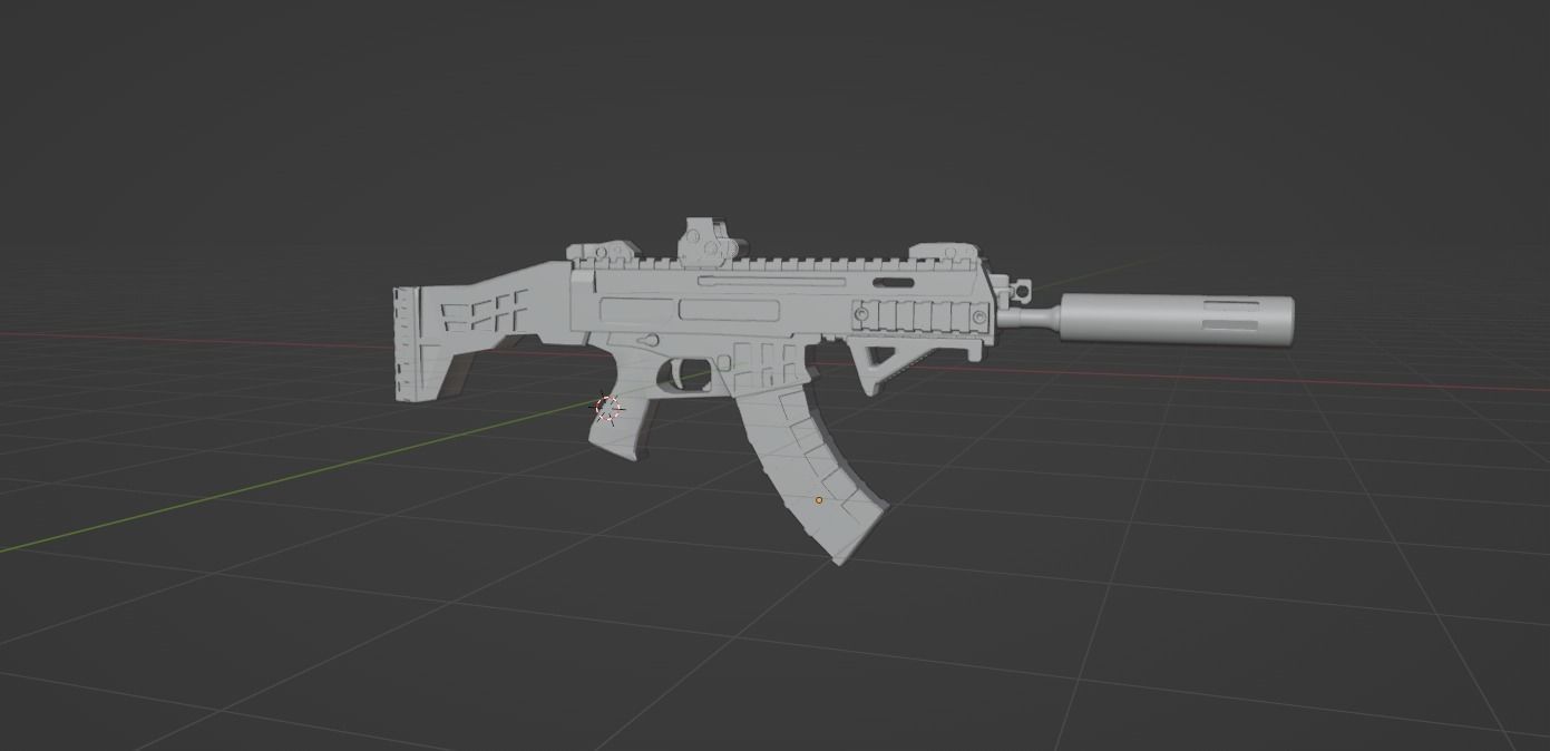 CZ-805 Bren 3D model_1