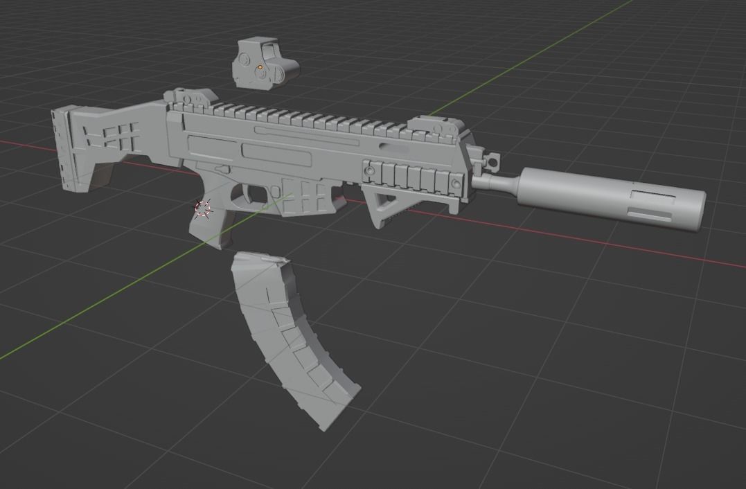 CZ-805 Bren 3D model_4