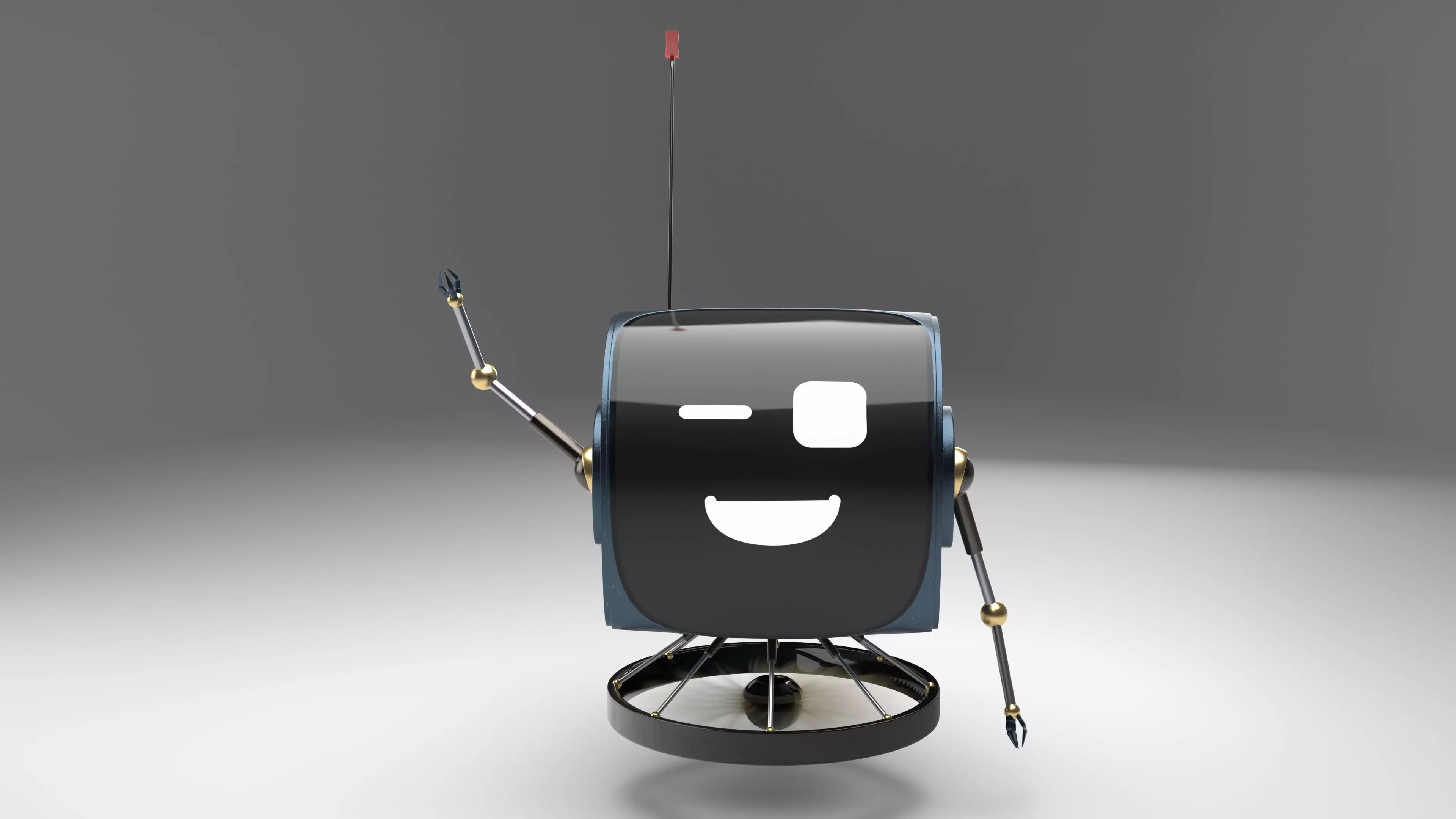 Robot Tenet 3D model_0