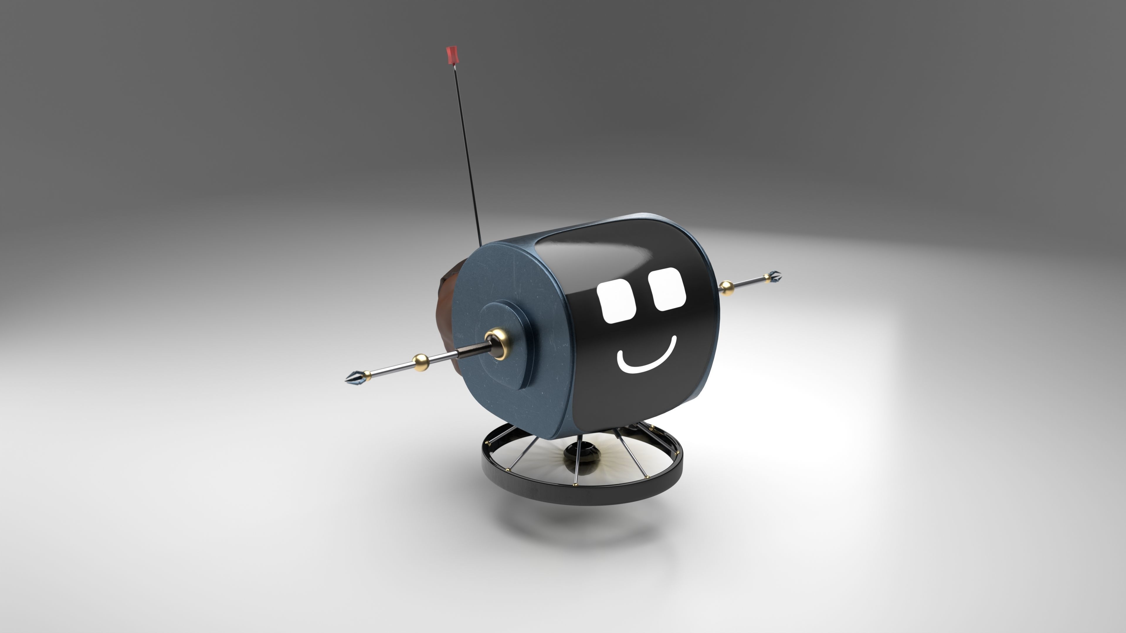 Robot Tenet 3D model_1
