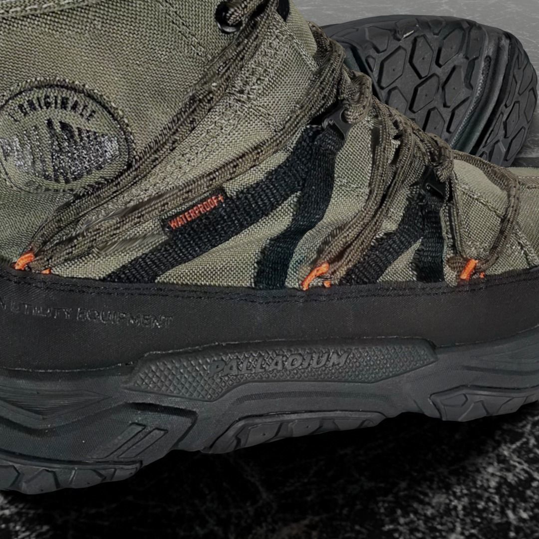 PALLADIUM OFF GRID CROSS 3D BOOTS Low-poly 3D model_9