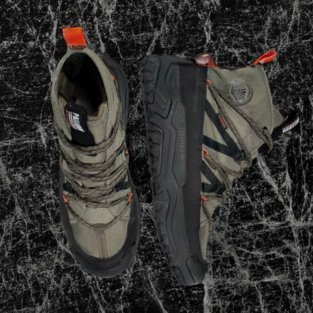 PALLADIUM OFF GRID CROSS 3D BOOTS Low-poly 3D model_2