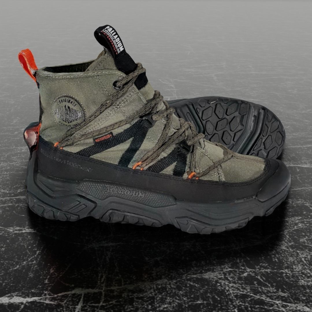 PALLADIUM OFF GRID CROSS 3D BOOTS Low-poly 3D model_4