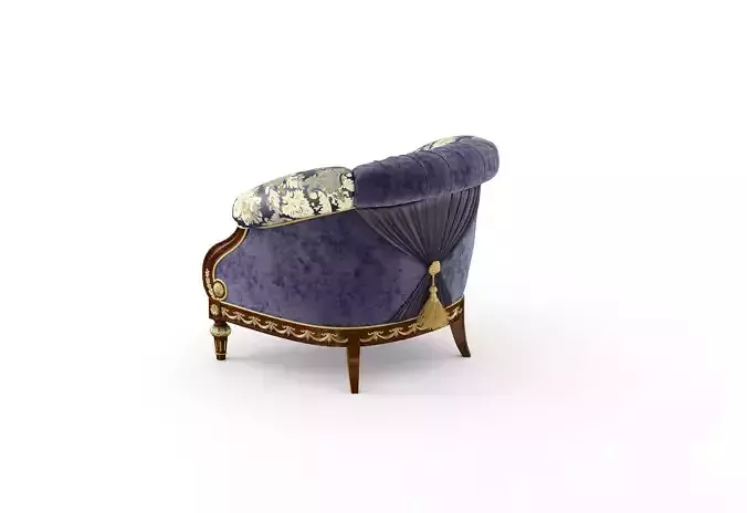 ROYAL CLASSIC SOFA 3D model