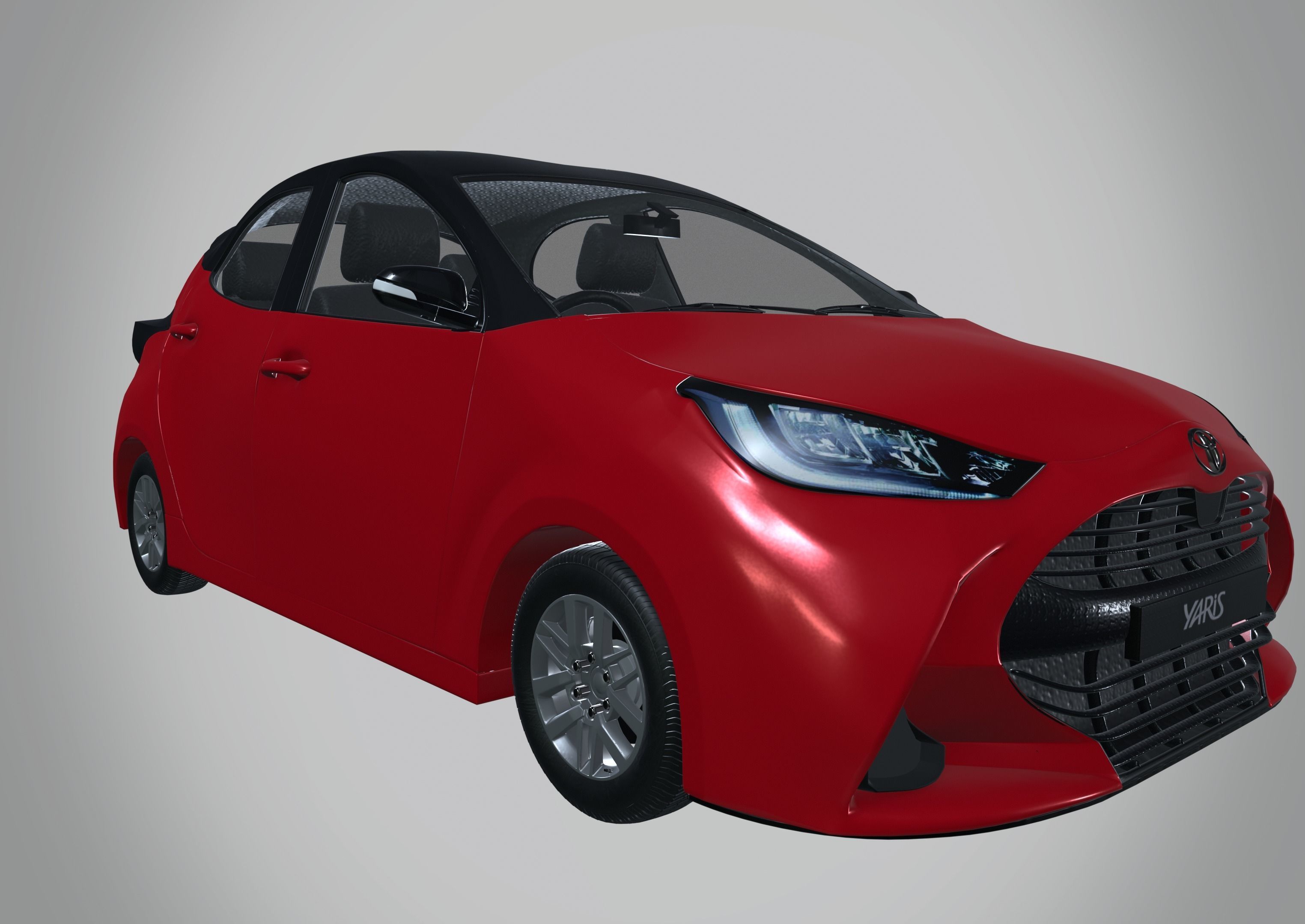 Toyota Yaris Hatchback 3D model_7