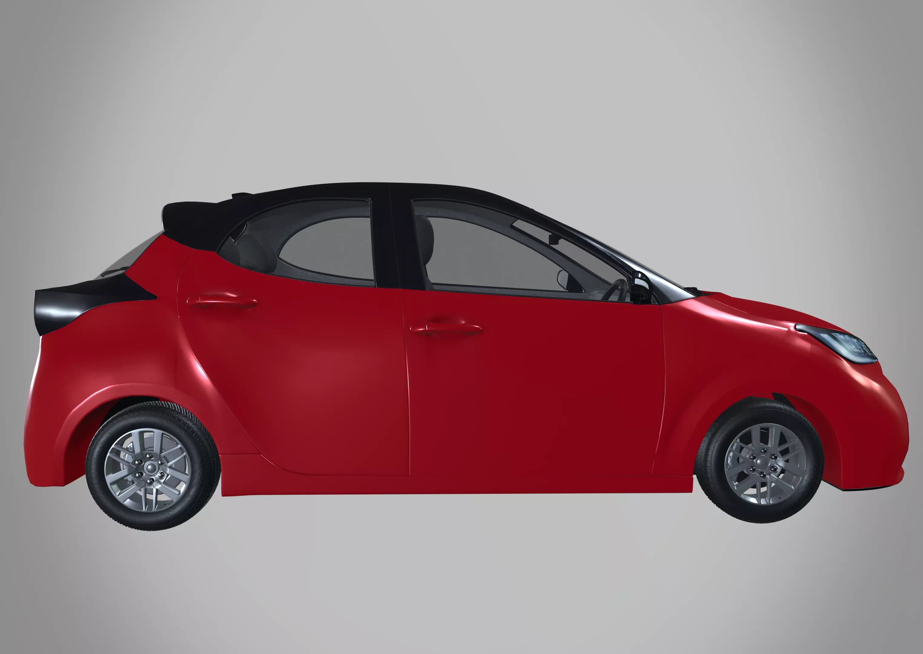 Toyota Yaris Hatchback 3D model_0