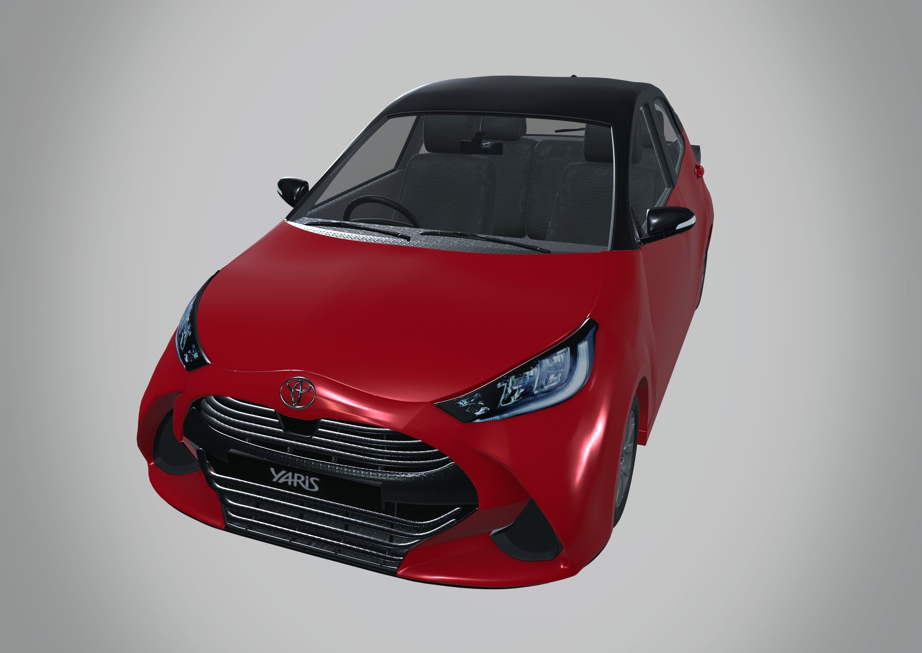 Toyota Yaris Hatchback 3D model_8