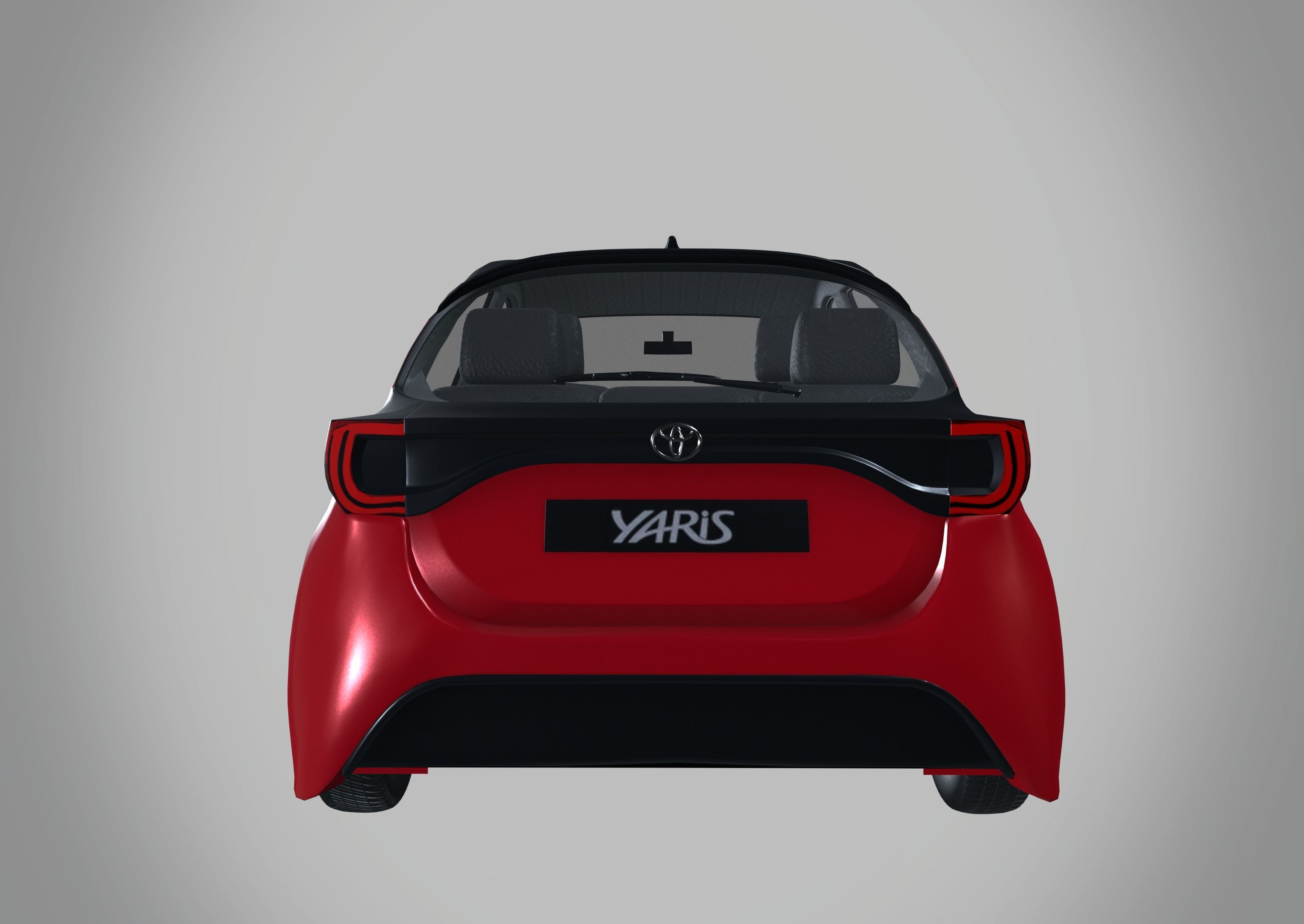Toyota Yaris Hatchback 3D model_4