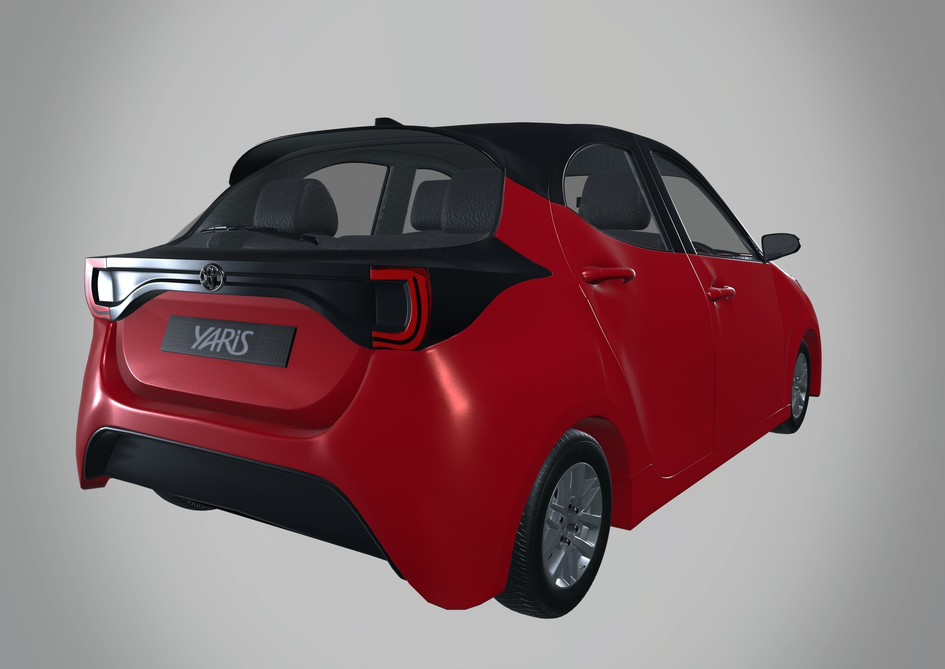 Toyota Yaris Hatchback 3D model_5