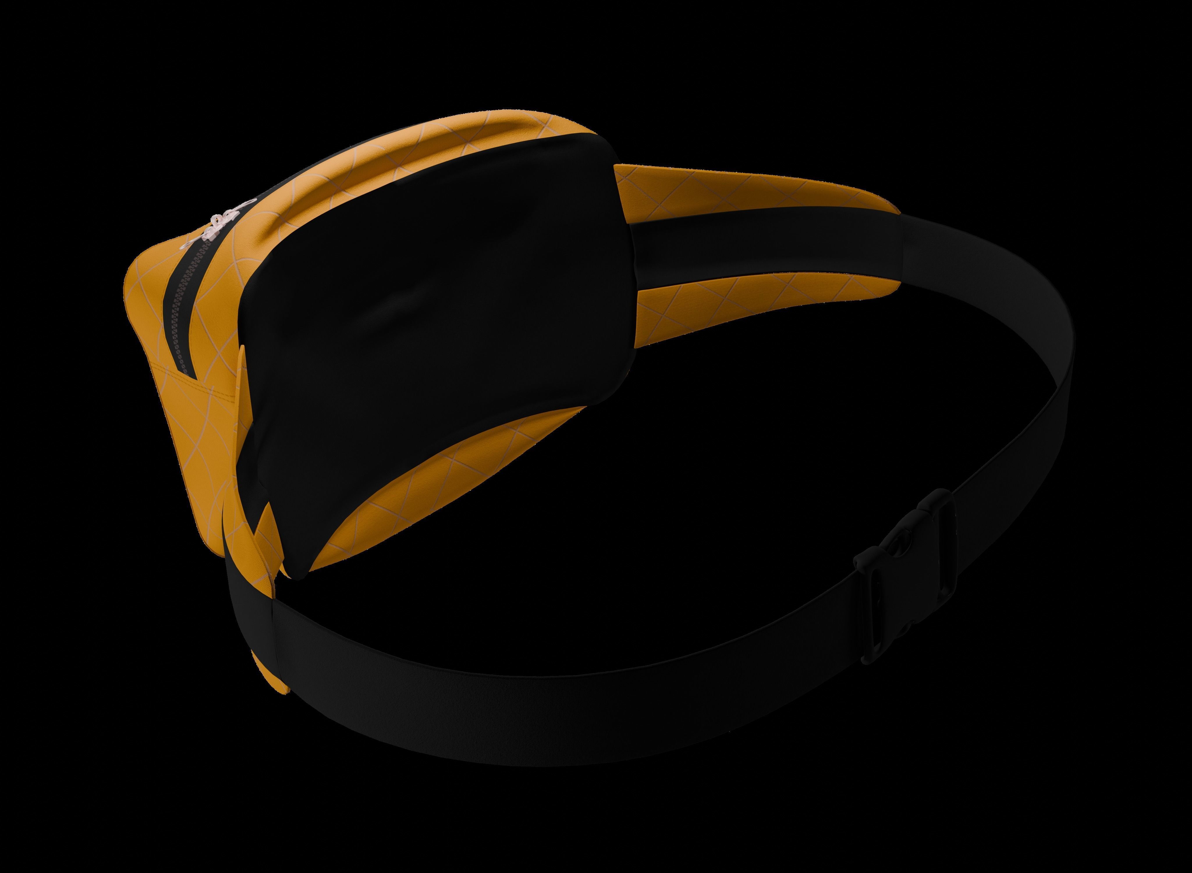 Waistbag pack 3d PBR Model 3D model_12