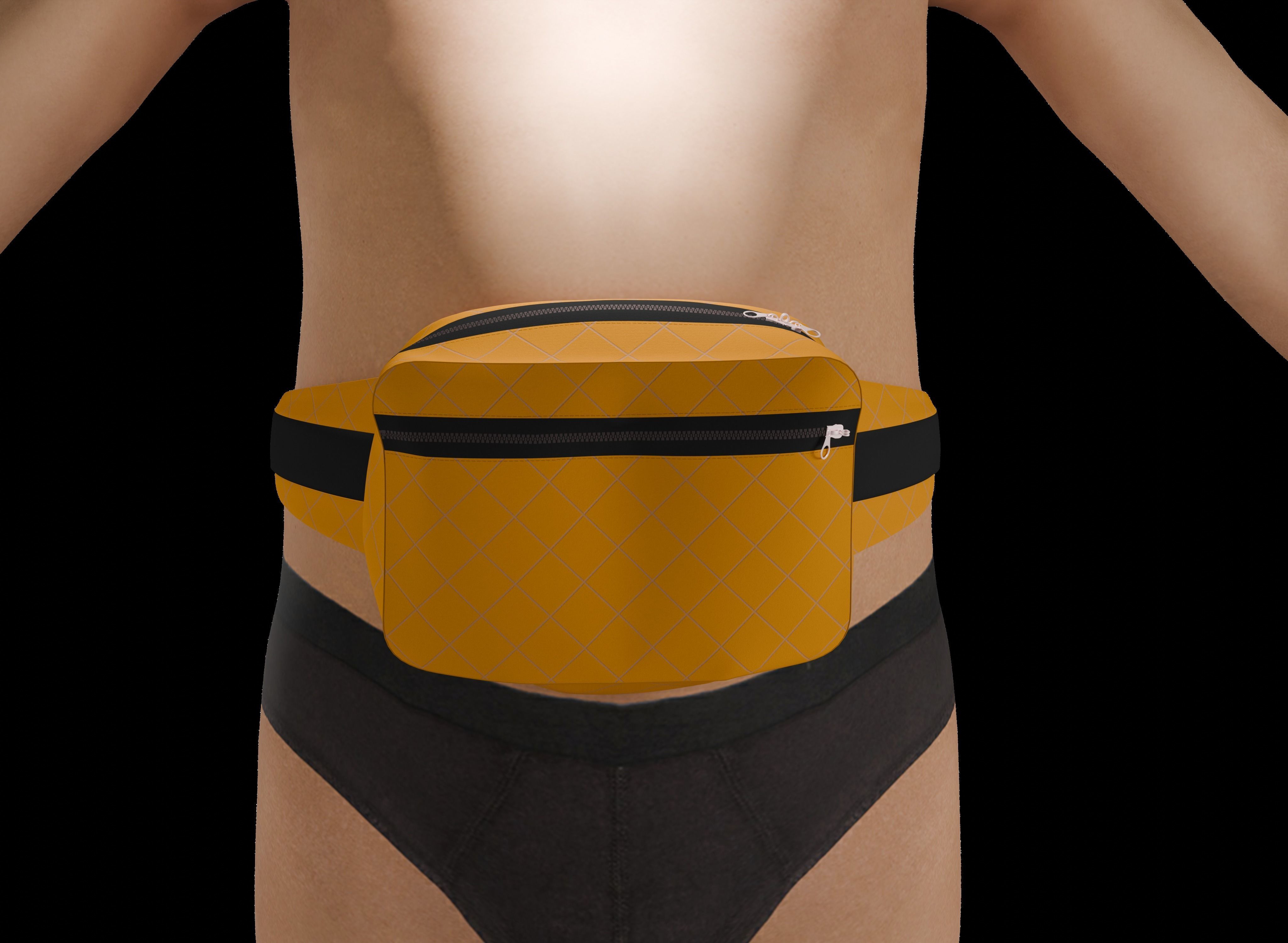 Waistbag pack 3d PBR Model 3D model_8