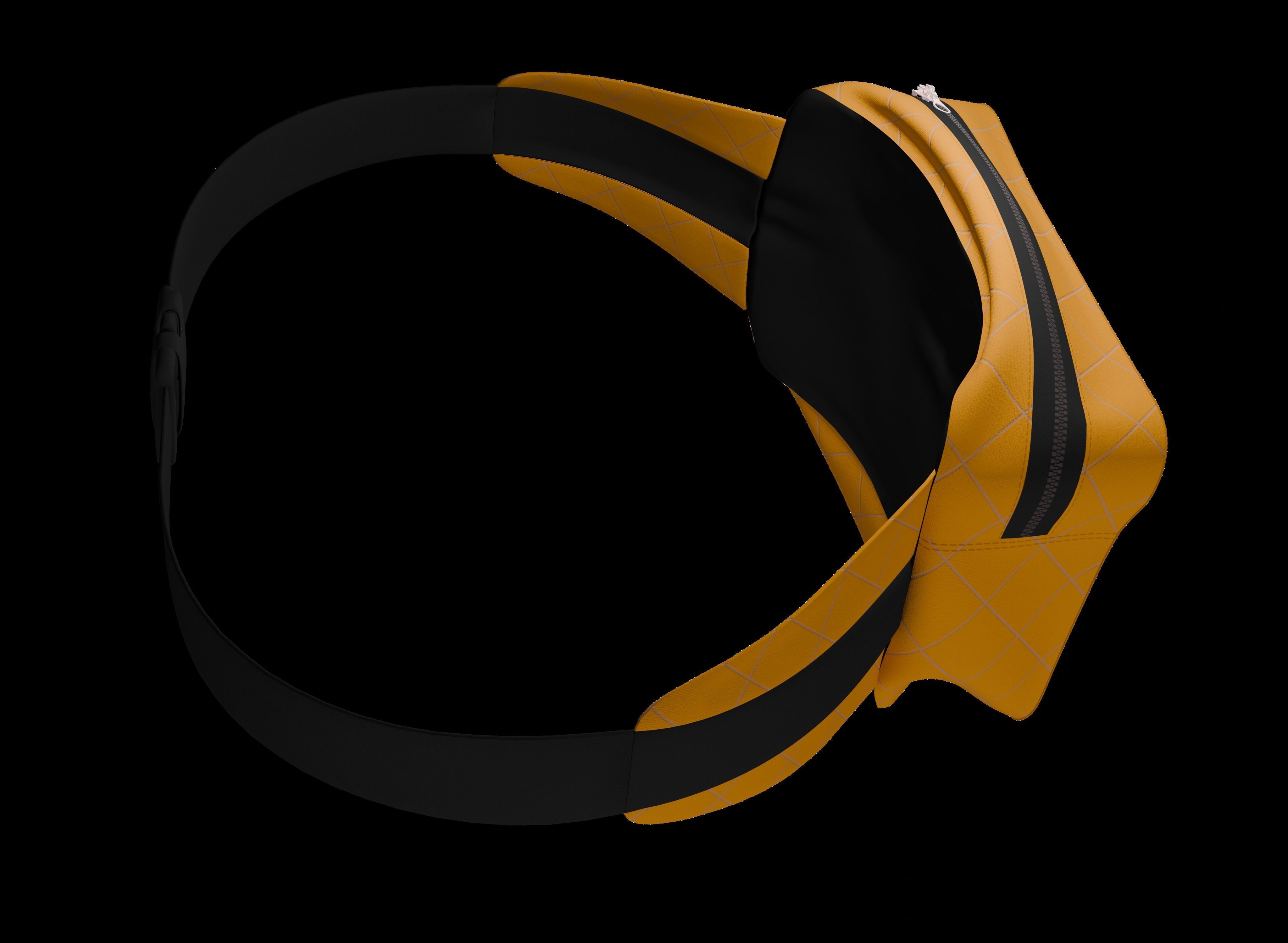 Waistbag pack 3d PBR Model 3D model_14