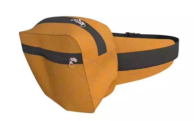 Waistbag pack 3d PBR Model 3D model