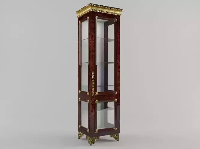 cabinet with glass doors