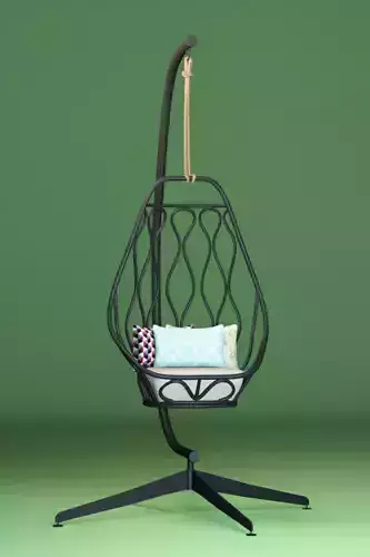 Outdoor Swing metal Chair