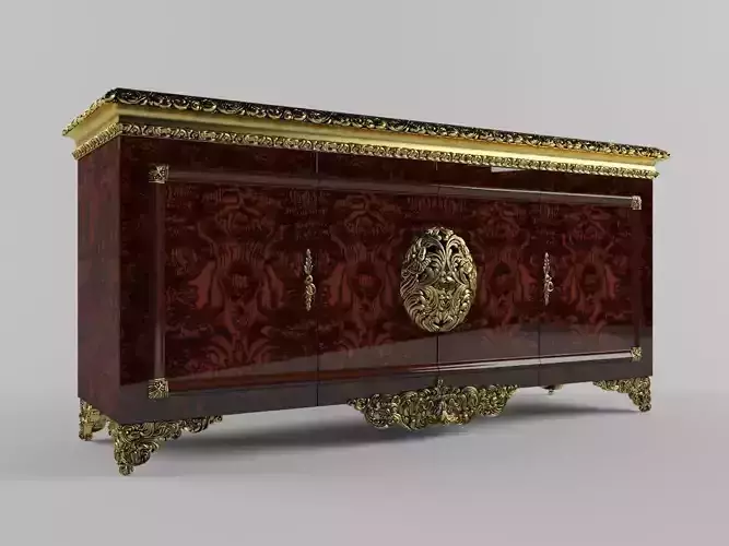 cabinet 3D model 3D model