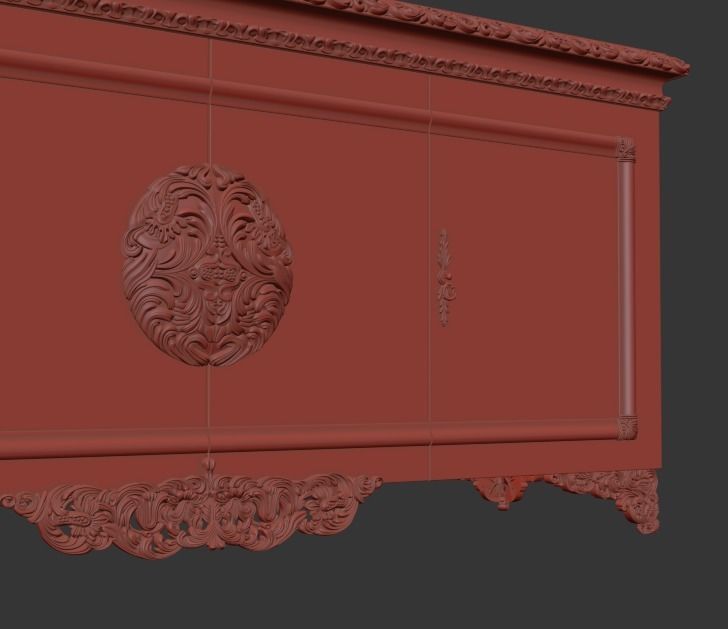 cabinet 3D model 3D model 3D model_3