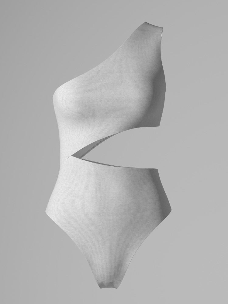 One piece Swimsuit 3D model_7