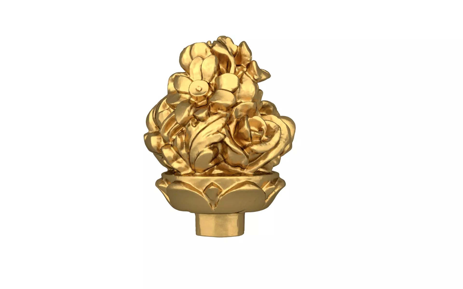 Classic carved decor ornament 508 3D print model
