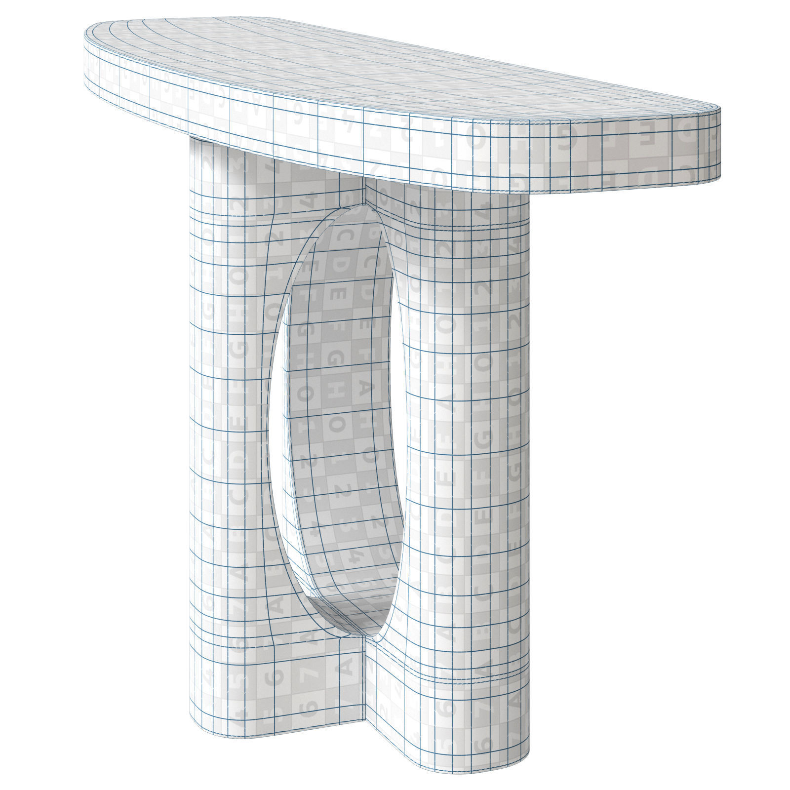 Carlyle Collective Taxco II console 3D model_5