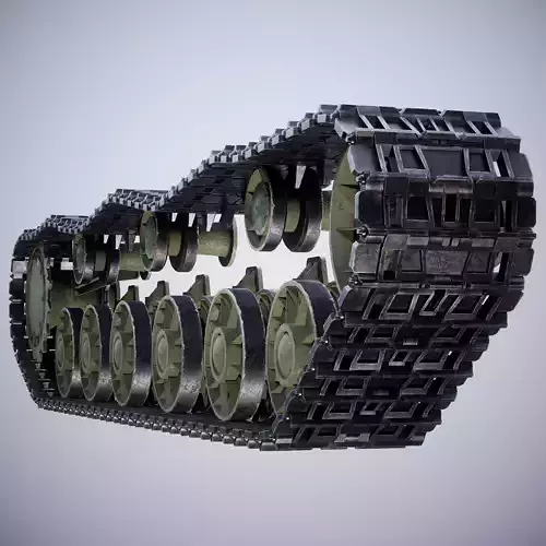 SU-152 tank chassis 3D model