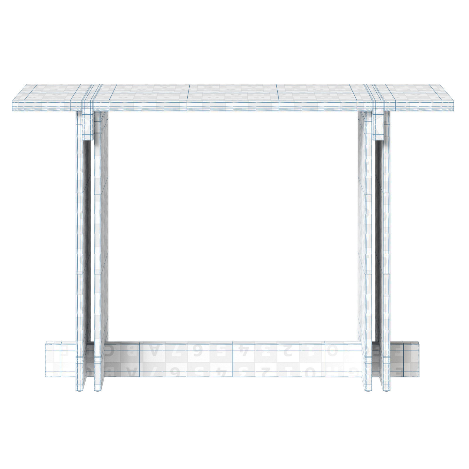 Kendo console Rak 3D model_9