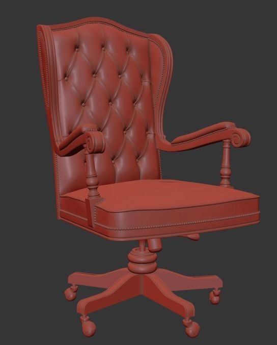  chair classic 3d model 3D model_1