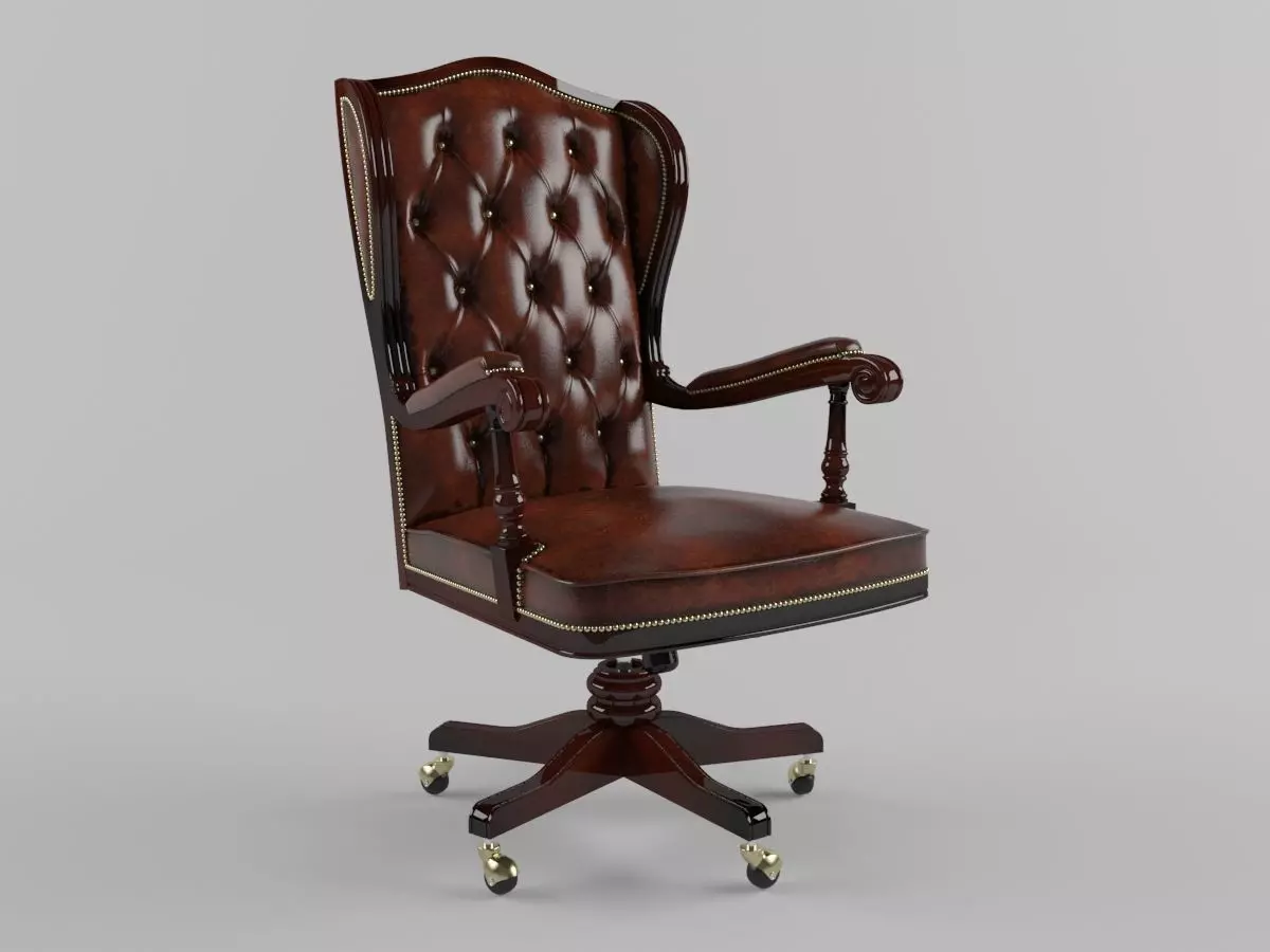  chair classic 3d model 3D model_0