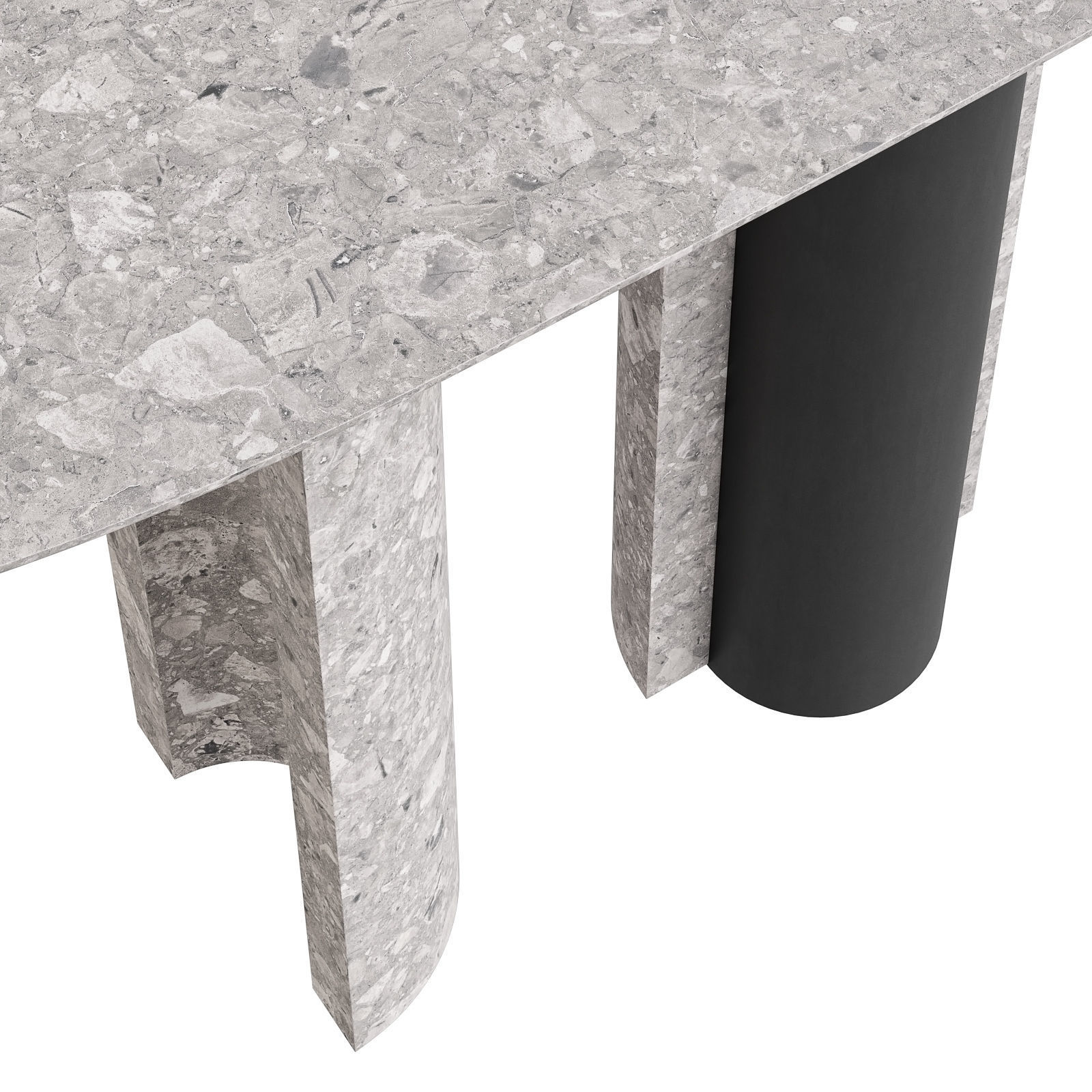 Paolo Castelli Acquerello Nucleo console 3D model_7