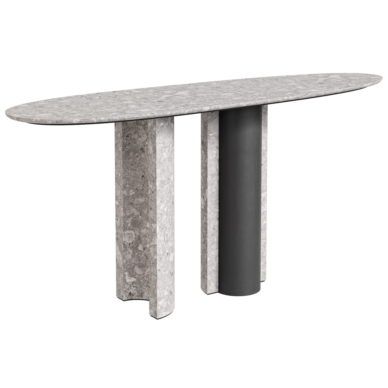 Paolo Castelli Acquerello Nucleo console 3D model_1