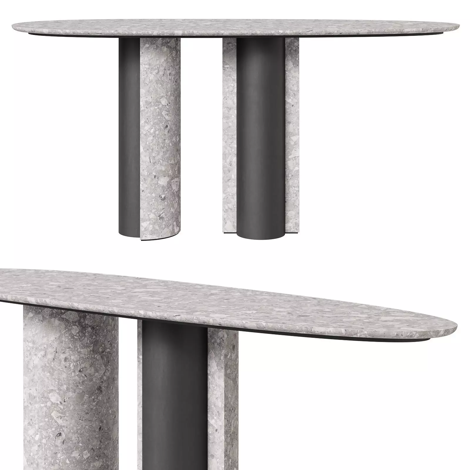 Paolo Castelli Acquerello Nucleo console 3D model_0