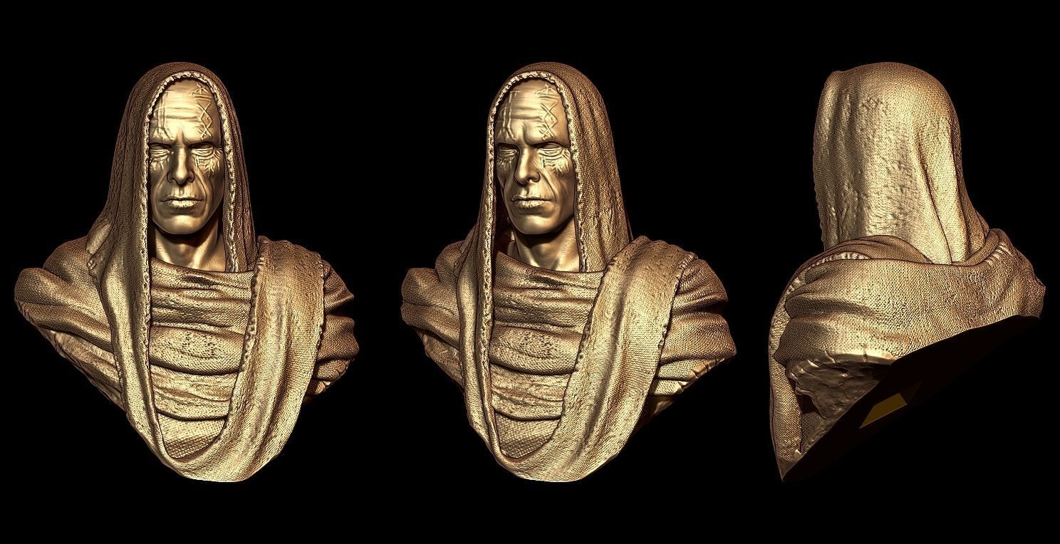 GORR THE GOD BUTCHER HIGH POLY 3D 3D print model_1