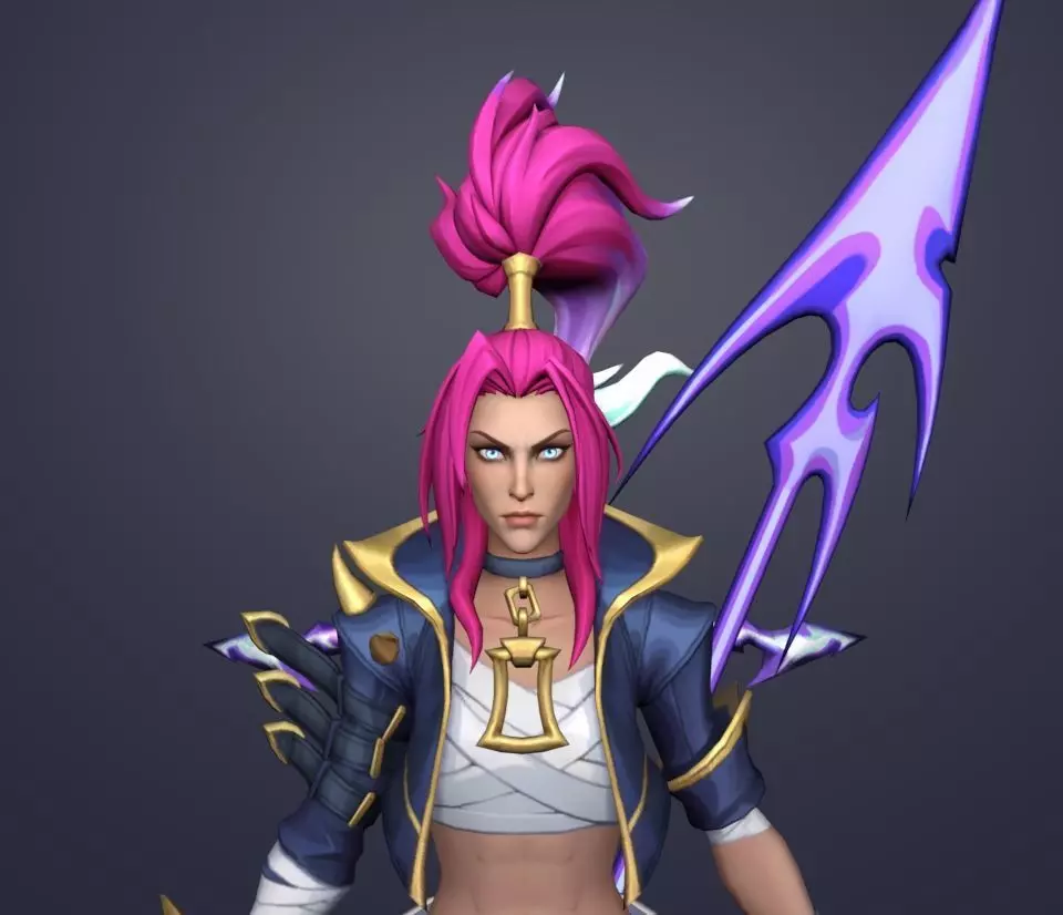 kalista 3D model