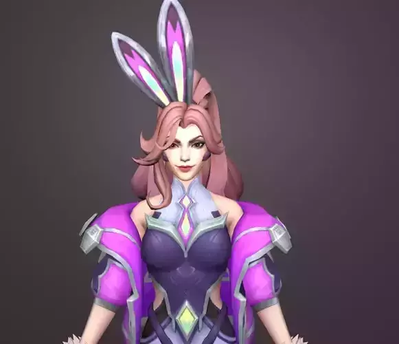 bunny miss 3D model
