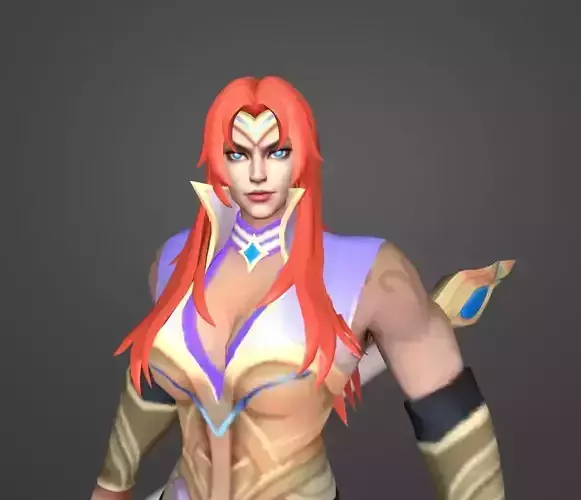hilda aries 3D model
