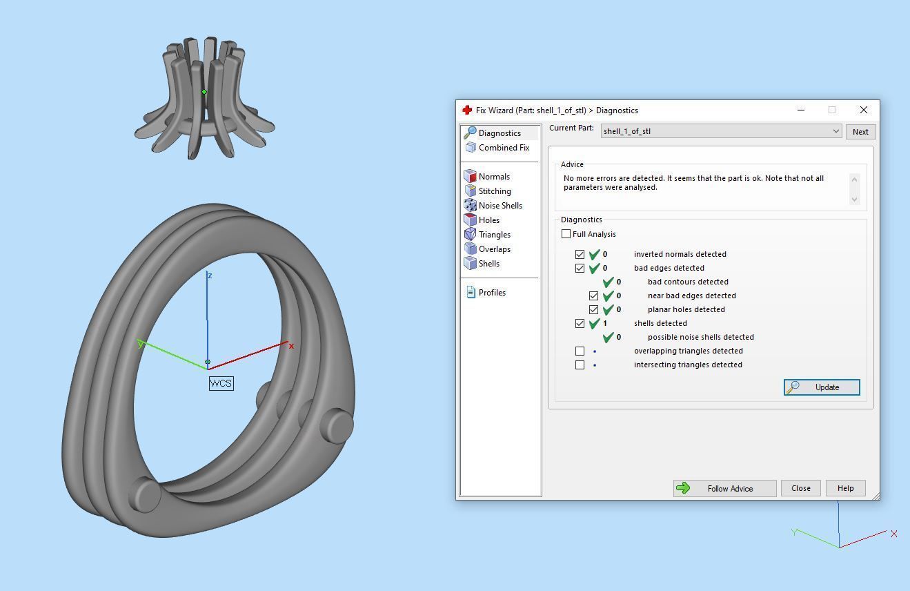 Ring gold  3D print model_2
