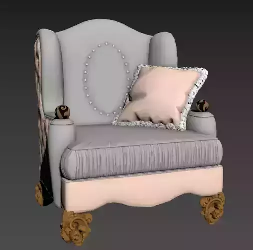 relaxing armchair 3D model