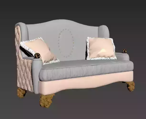 sofa relaxing armchair 3D model