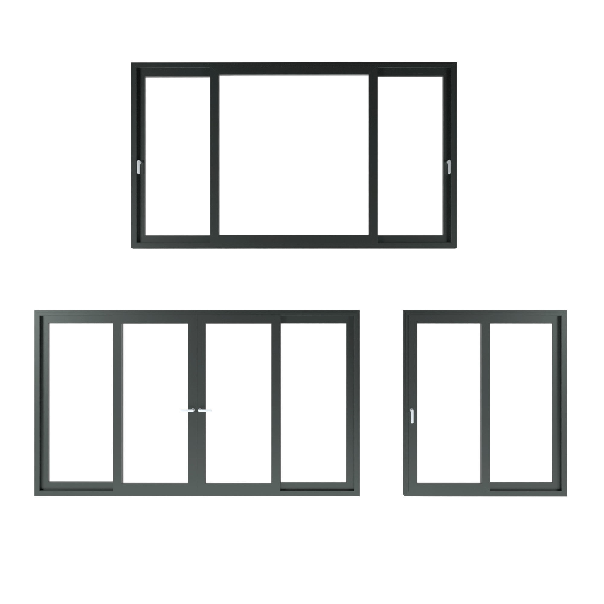 WINDOW OPEN SLIDING 3D print model_3